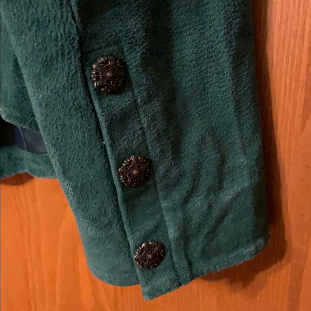Green Suede Jacket - image 3